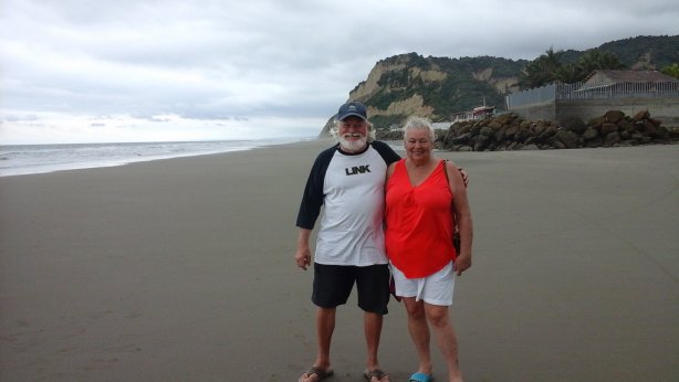 Doug and Gina at Punta Bikini